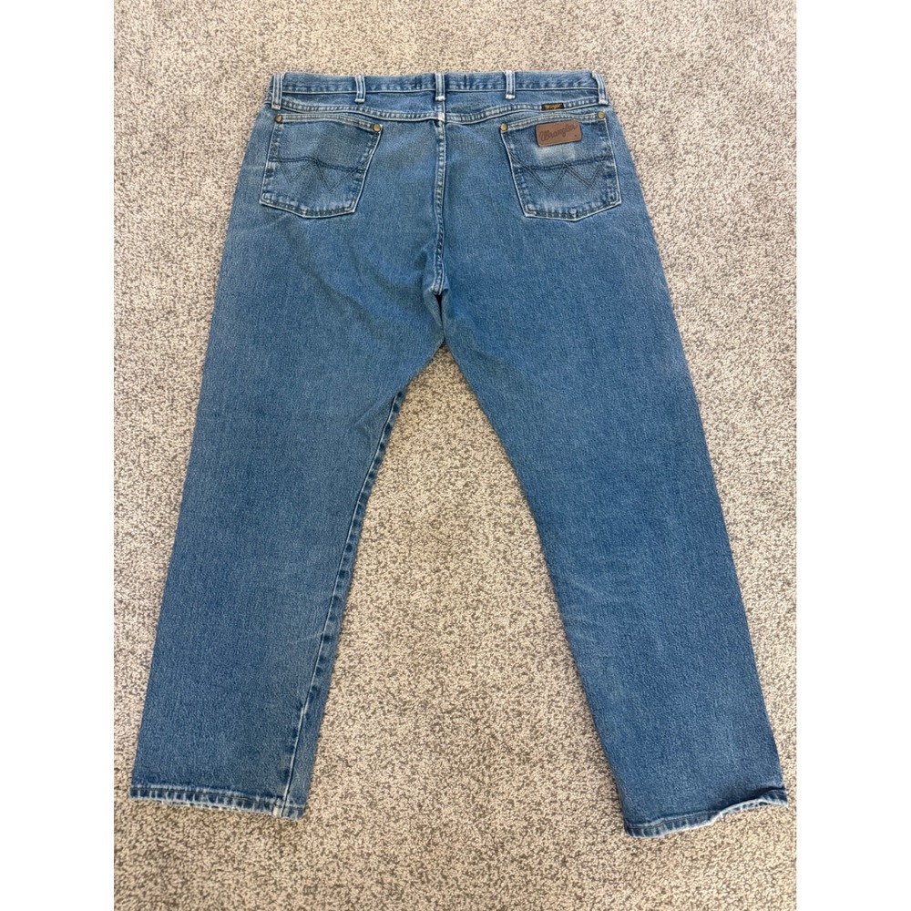 Wrangler George Strait Cowboy Cut Jeans Mens 40x30 Medium Wash Denim Western